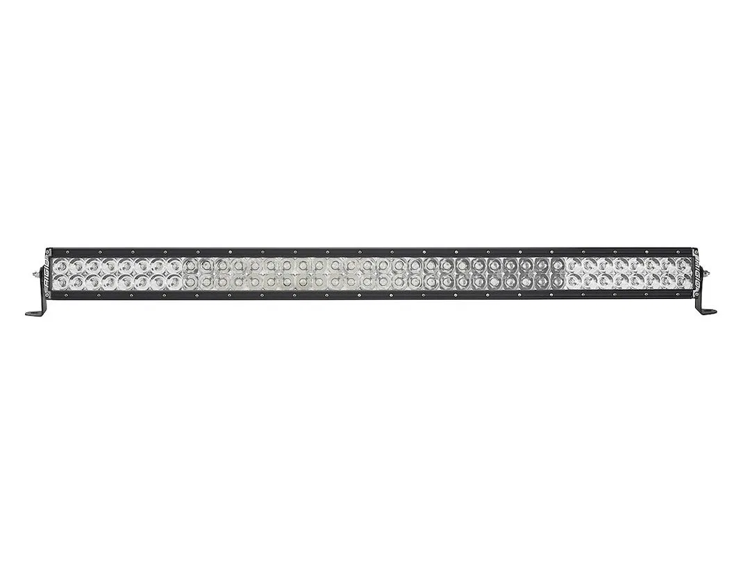 140313 – RIGID IND Light Bar, LED 40 Inch Length 80 Clear Bulb 299 Watt/ 21 Amp Draw Spot/ Flood Combo Beam 35680 Raw...